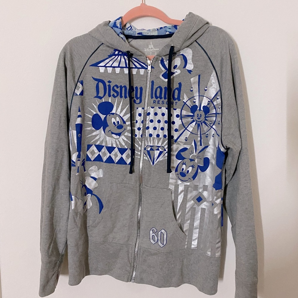 Brand New Disneyland 60th anniversary hoodie sweatshirt